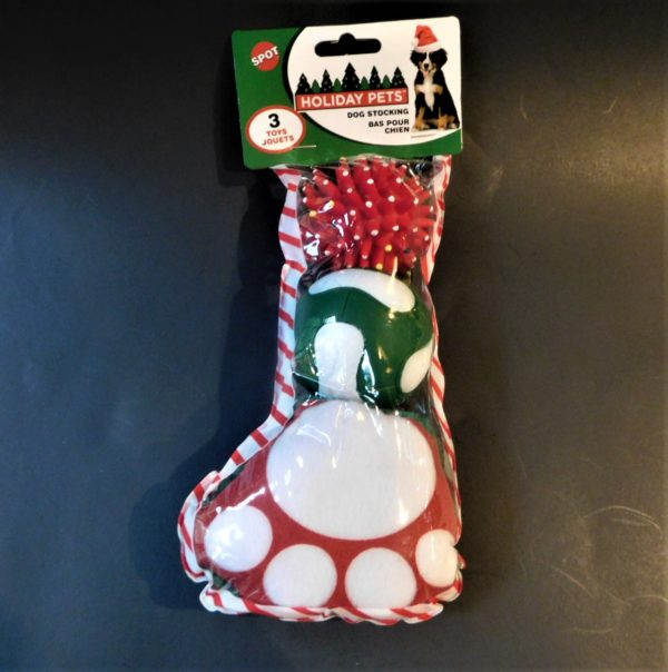 Small Holiday Filled Dog Stocking